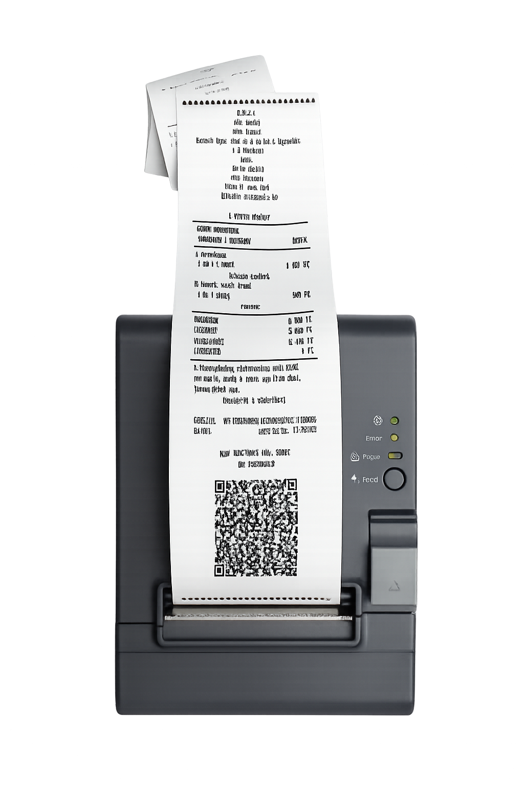 Nyomtatóba épített adóügyi egység (pl. EPSON), a nyomtató alá integrálva